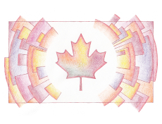 Bandera canadiense